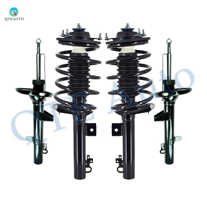 Set of 4 Quick Complete Strut-Coil Spring-Rear Strut For 1996-2005 Mercury Sable