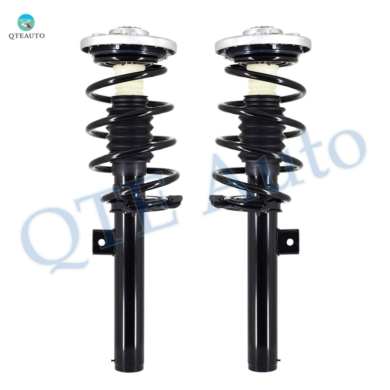 Pair of 2 Front Left-Right Quick Complete Strut-Coil Spring Assembly For 2015-2018 BMW X4