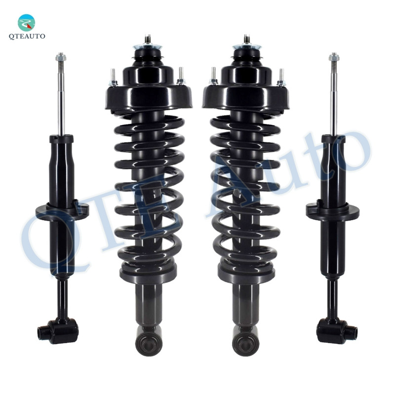 Set of 4 Front Strut-Rear Quick Complete Strut-Coil Spring For 2002 2003 Ford Explorer
