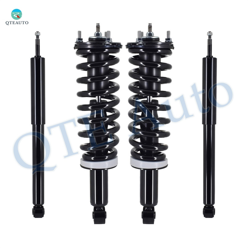 Set Front Quick Complete Strut-Coil Spring-Rear Shock Absorber For 2003-2007 Toyota Sequoia