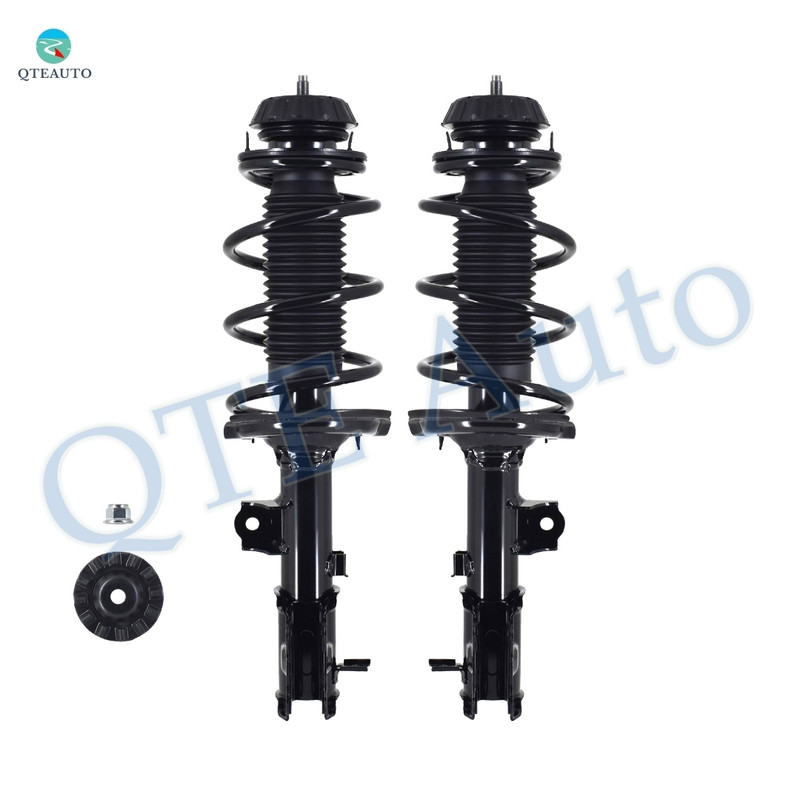 Pair Front Left-Right Quick Complete Strut-Coil Spring For 2012-2017 Kia Rio
