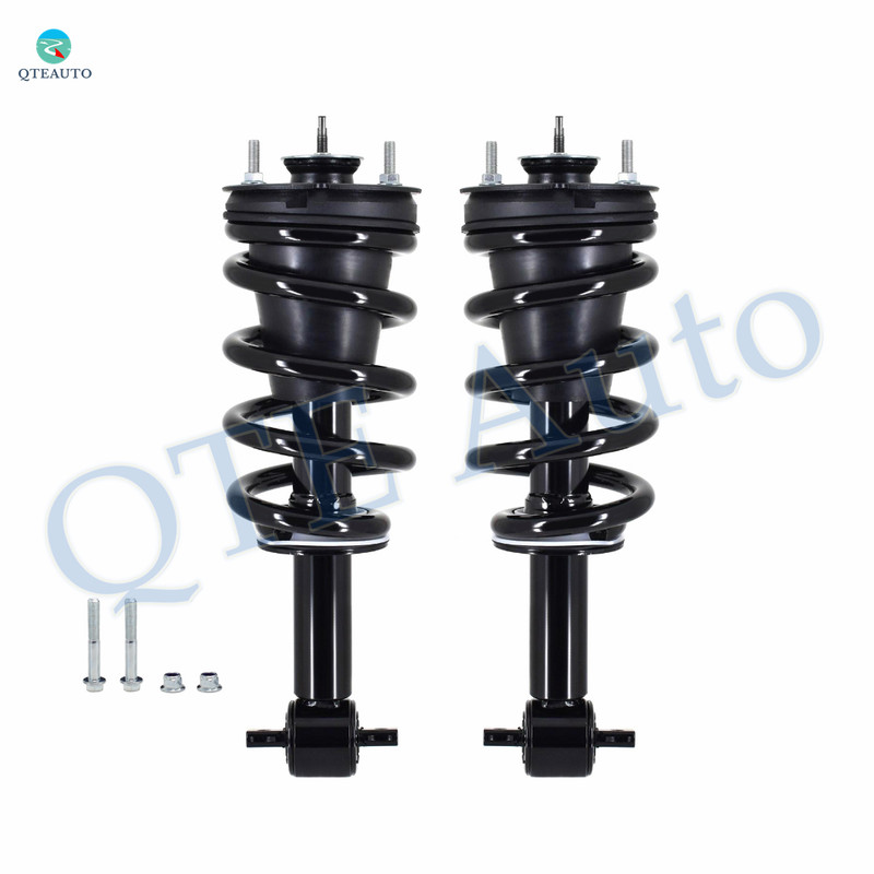 Pair of 2 Front Quick Complete Strut-Coil For 2019 Chevrolet Silverado 1500 LD 4WD
