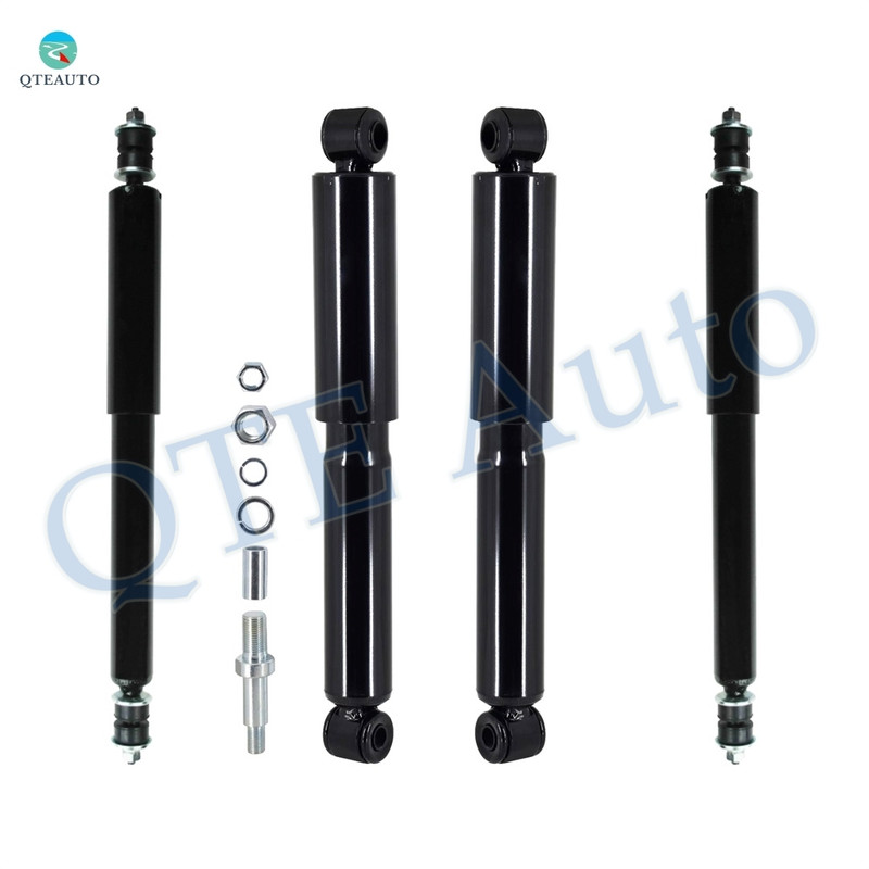 Set of 4 Front-Rear Shock For 1985-1999 GMC P3500 Monotube Performance Upgrade