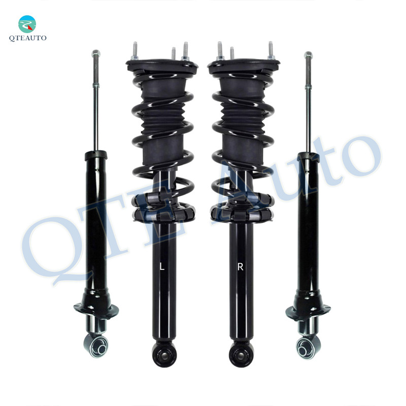 Set Front Quick Complete Strut-Coil Spring-Rear Strut For 2001-2005 Lexus IS300
