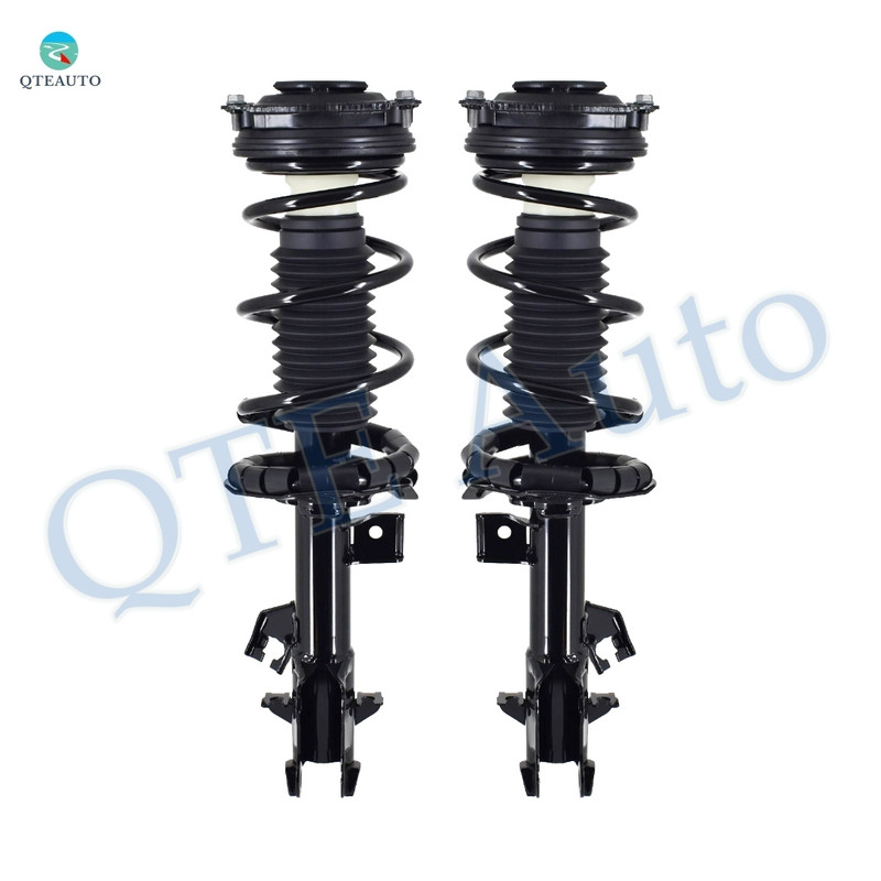 Pair Front Left-Right Quick Complete Strut - Coil Spring For 2007-2012 Nissan Versa
