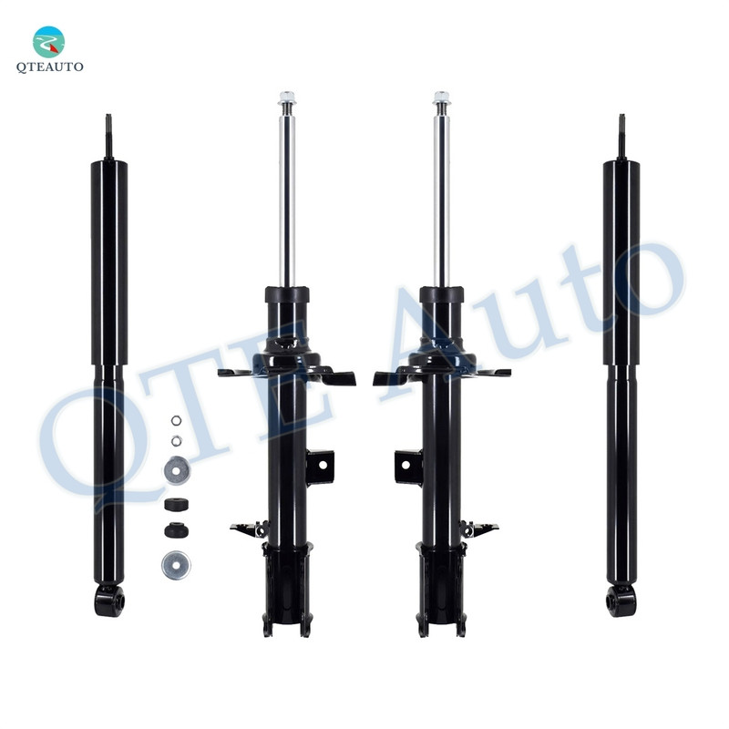 Set 4 Front Suspension Strut Assembly-Rear Shock For 2008-2011 Mercury Mariner