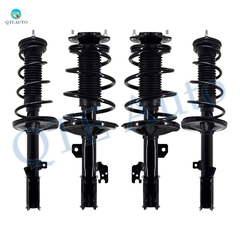 Set of 4 Front - Rear Quick Complete Strut and Coil Spring For 2002 2003 Toyota Camry