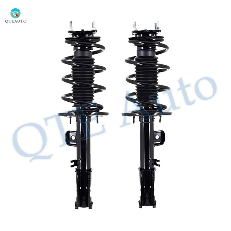 Pair Front Left-Right Quick Complete Strut-Coil Spring For 2011 2012 Ford Explorer AWD