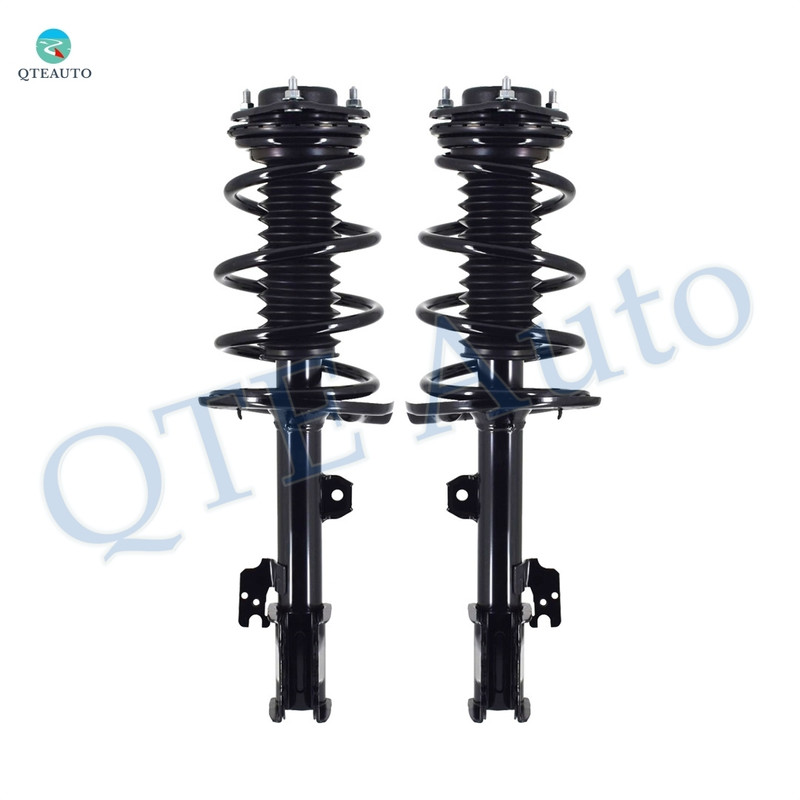 Pair of 2 Front L-R Quick Complete Strut-Coil Spring For 2014-2019 Toyota Highlander V6