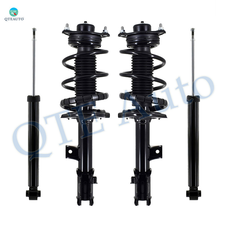 Set of 4 Front Quick Complete Strut-Coil Spring-Rear Shock For 2010-2013 Hyundai Tucson AWD
