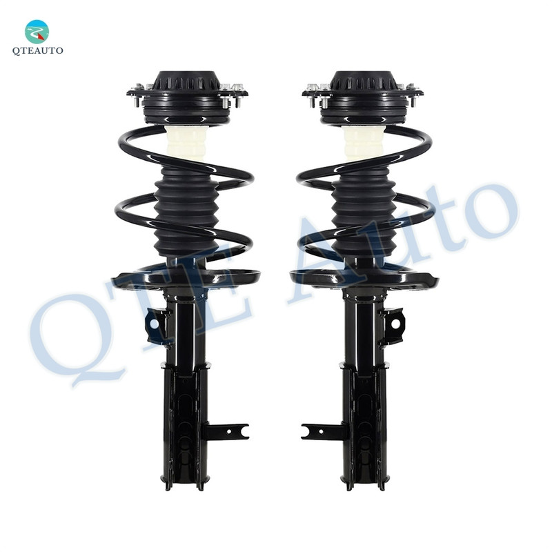 Pair 2 Front L-R Quick Complete Strut-Coil Spring For 2016-2024 Chevrolet Malibu