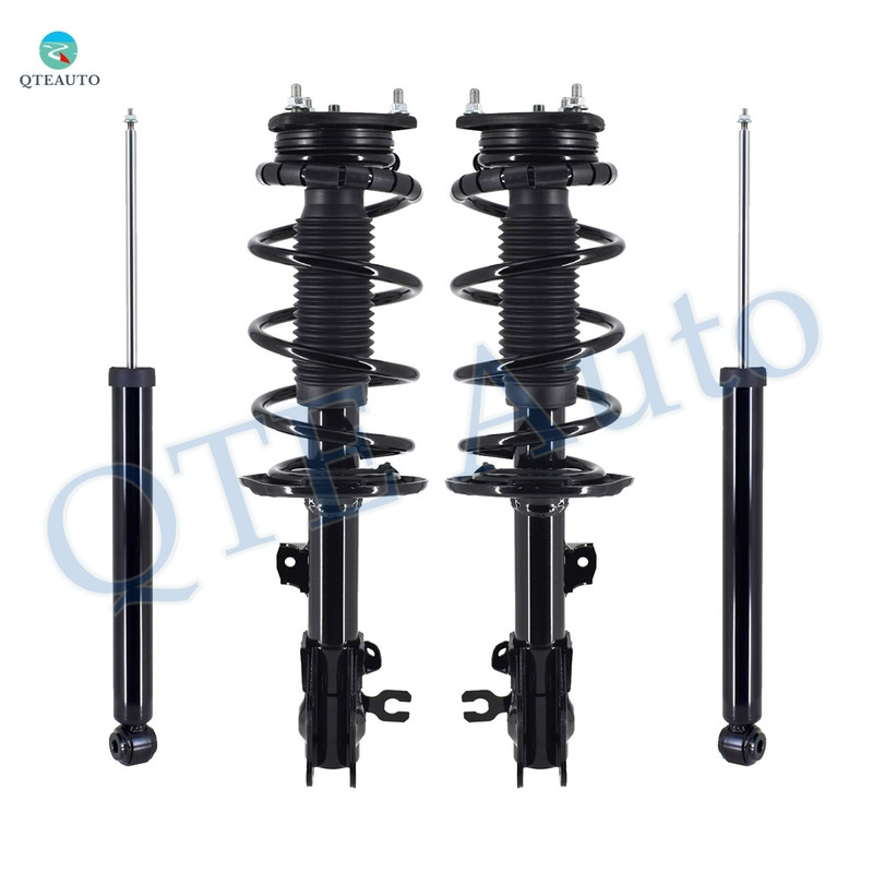 Set 4 Front Quick Complete Strut-Coil Spring-Rear Shock For 2014-2016 Mazda CX-5 L4 2.5L