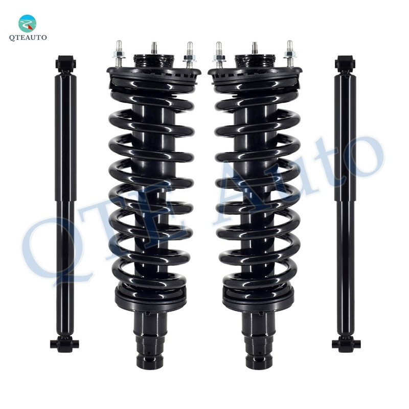 Front - Rear Quick Complete Strut-Coil Spring For 2002-2009 GMC Envoy