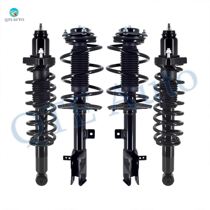 Front-Rear Set of 4 Quick Complete Strut - Coil Spring For 2007-2012 Dodge Caliber