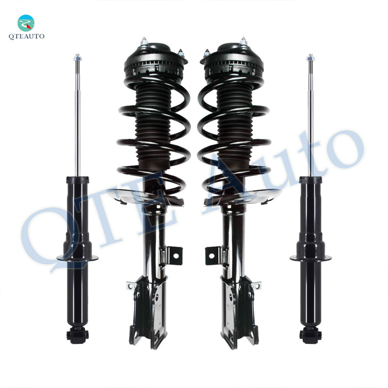 Set 4 Front Quick Complete Strut-Coil Spring-Rear Strut For 2009 2010 Chrysler Sebring FWD