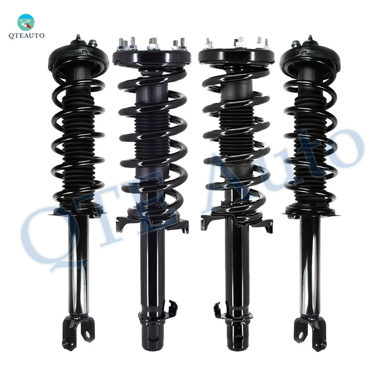 Set Front-Rear Quick Complete Strut-Coil Spring Assembly For 2011-2014 Acura TSX
