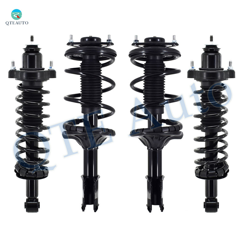 Set Front-Rear Quick Complete Strut-Coil Spring-Coil Spring For 2002-2007 Mitsubishi Lancer
