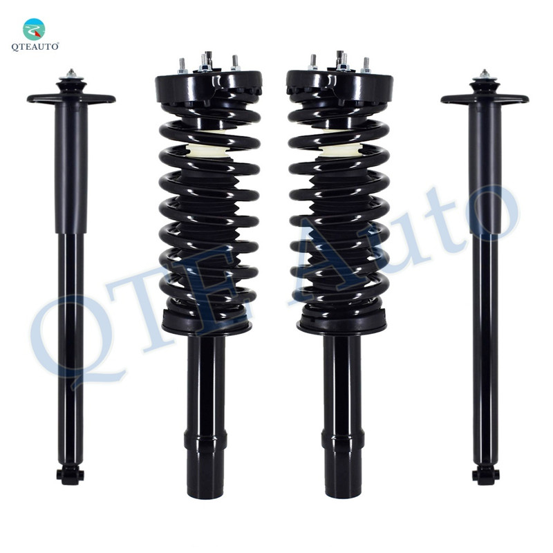 Set of 4 Front Quick Complete Strut-Coil Spring-Rear Shock For 2005-2010 Chrysler 300 AWD
