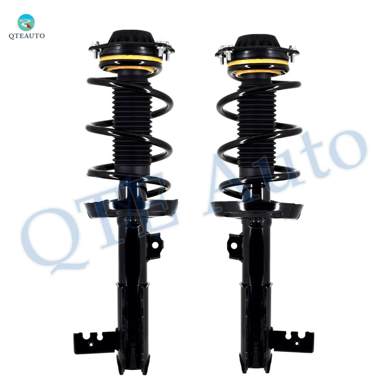 Pair of 2 Front Left-Right Quick Complete Strut-Coil Spring Assembly For 2018-2021 GMC Terrain