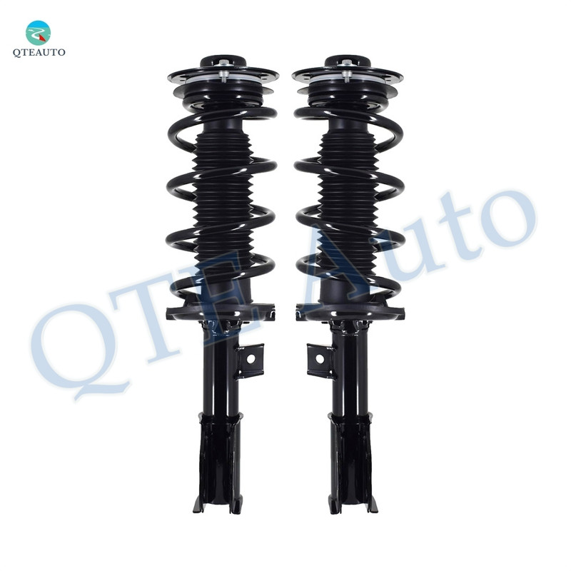 Pair of 2 Front Left-Right Quick Complete Strut Coil Spring For 2012 Chevrolet Captiva Sport AWD