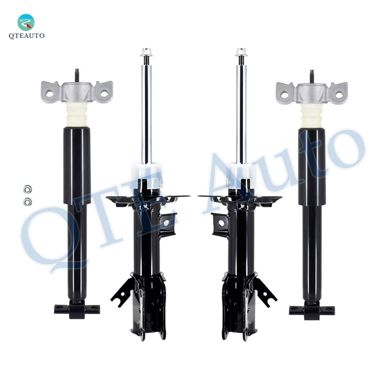 Set 4 Front Suspension Strut-Rear Complete Shock Kit For 2013-2020 Ford Fusion