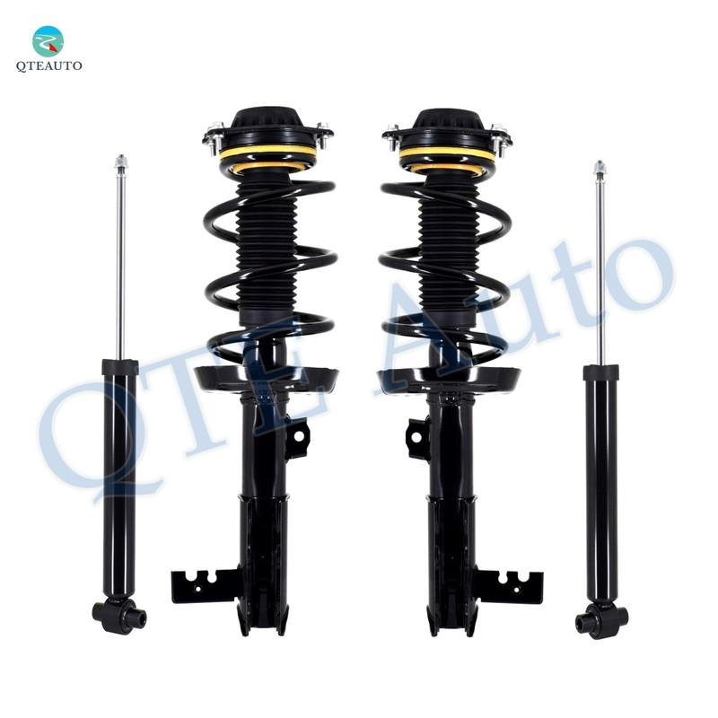 Set Front Quick Complete Strut-Coil Spring-Rear Shock For 2018-2021 GMC Terrain