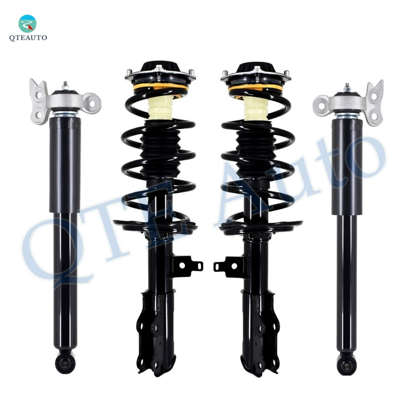 Set of 4 Front Quick Complete Strut-Coil Spring Assembly-Rear Complete Shock Absorber Kit For 2019-2023 GMC Acadia