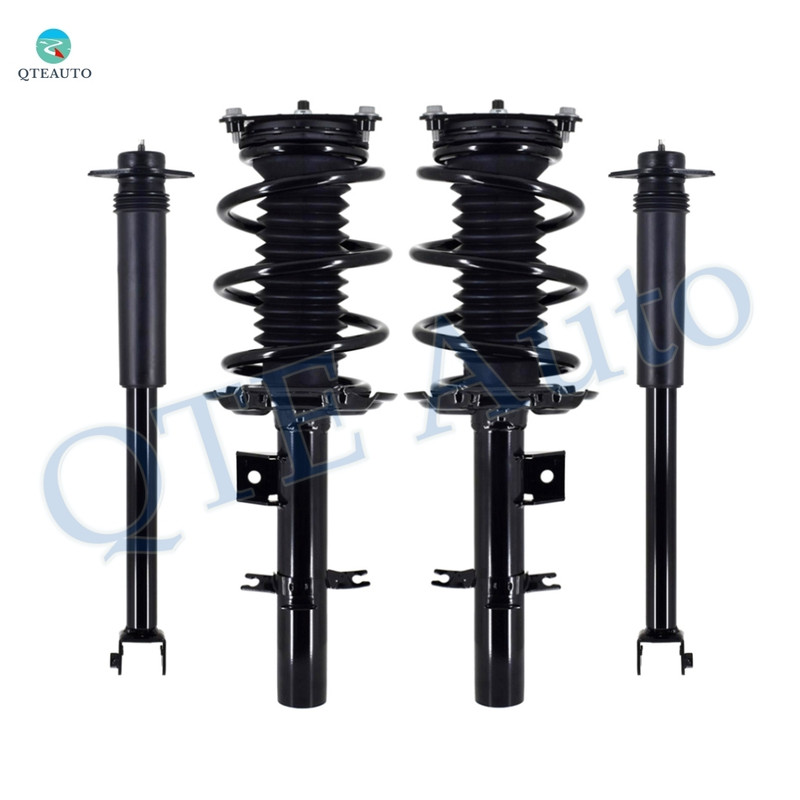 Set 4 Front Quick Complete Strut-Coil Spring-Rear Shock kit For 2019-2022 Nissan Altima FWD