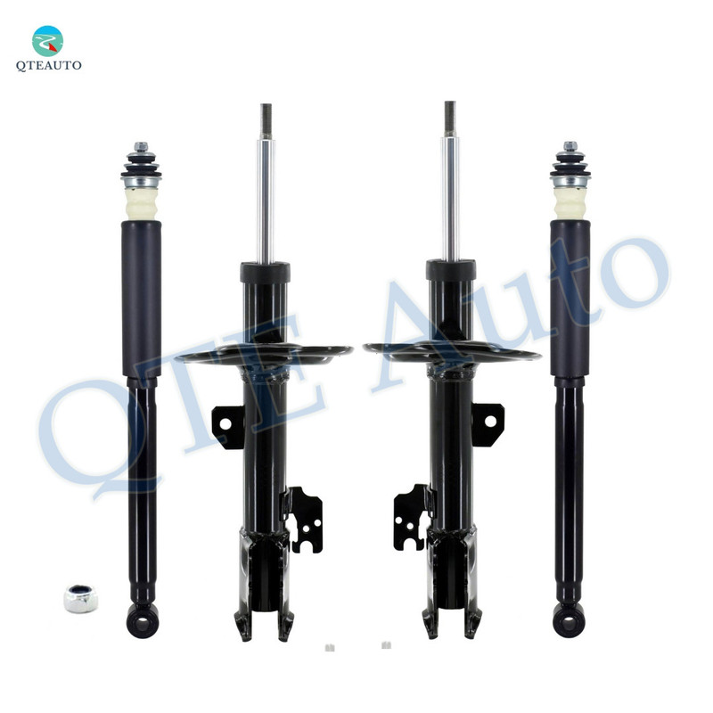 Set 4 Front Suspension Strut-Rear Complete Shock Kit For 2015-2020 Toyota Sienna w/o Mobility Auto Access Package