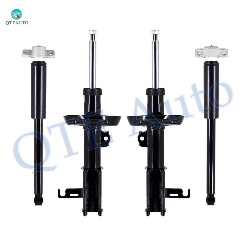Set 4 Front Suspension Strut-Rear Shock Absorber Kit For 2012-2015 Chevrolet Cruze