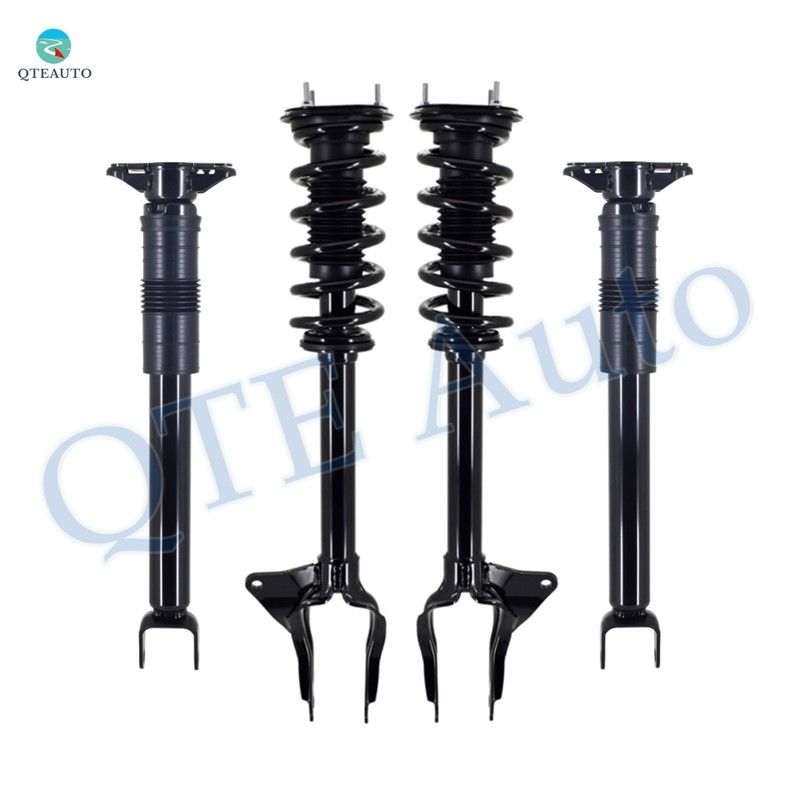 Set 4 Front Quick Complete Strut-Coil Spring-Rear Shock kit For 2016-2021 Dodge Durango V8