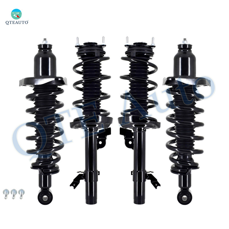 Set 4 Front-Rear Quick Complete Strut-Coil Spring For 2016-2022 Honda Pilot AWD