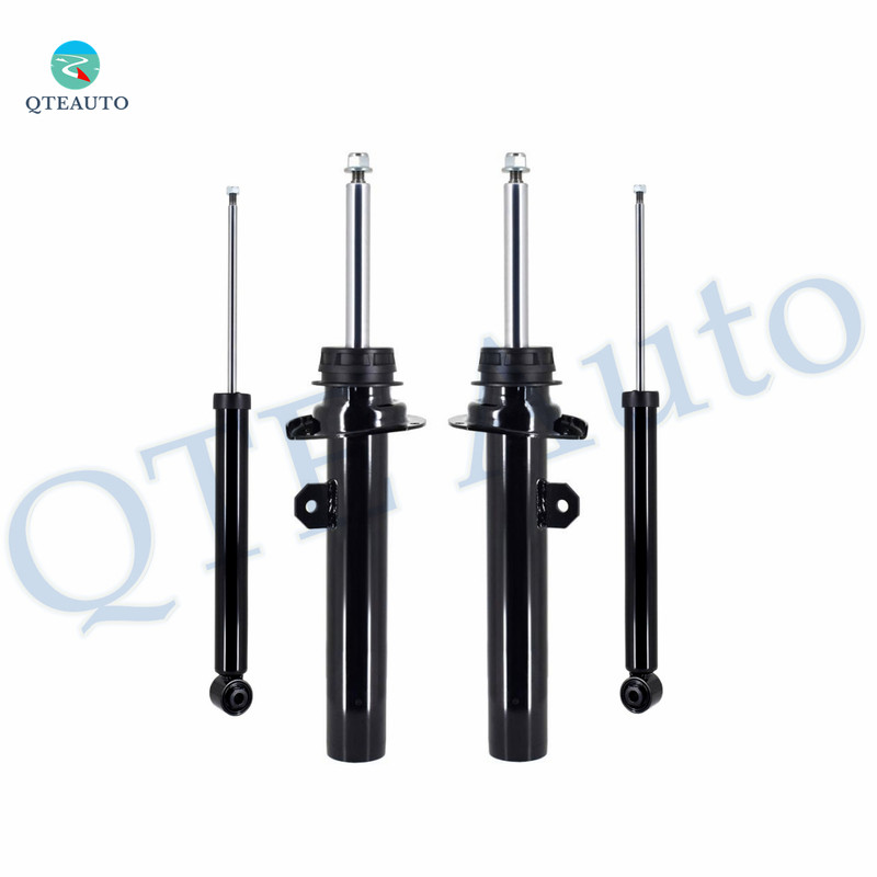 Set 4 Front Suspension Strut Assembly-Rear Shock Absorber For 2016-2021 BMW X1