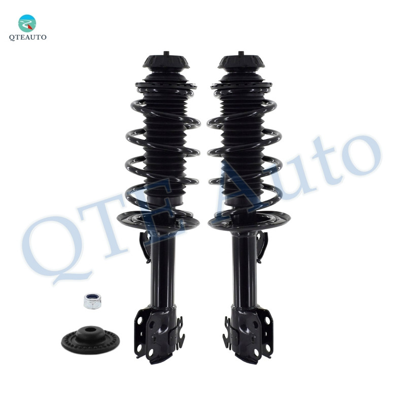Pair 2 Front Left-Right Quick Complete Strut-Coil Spring For 2016-2019 Toyota Prius C