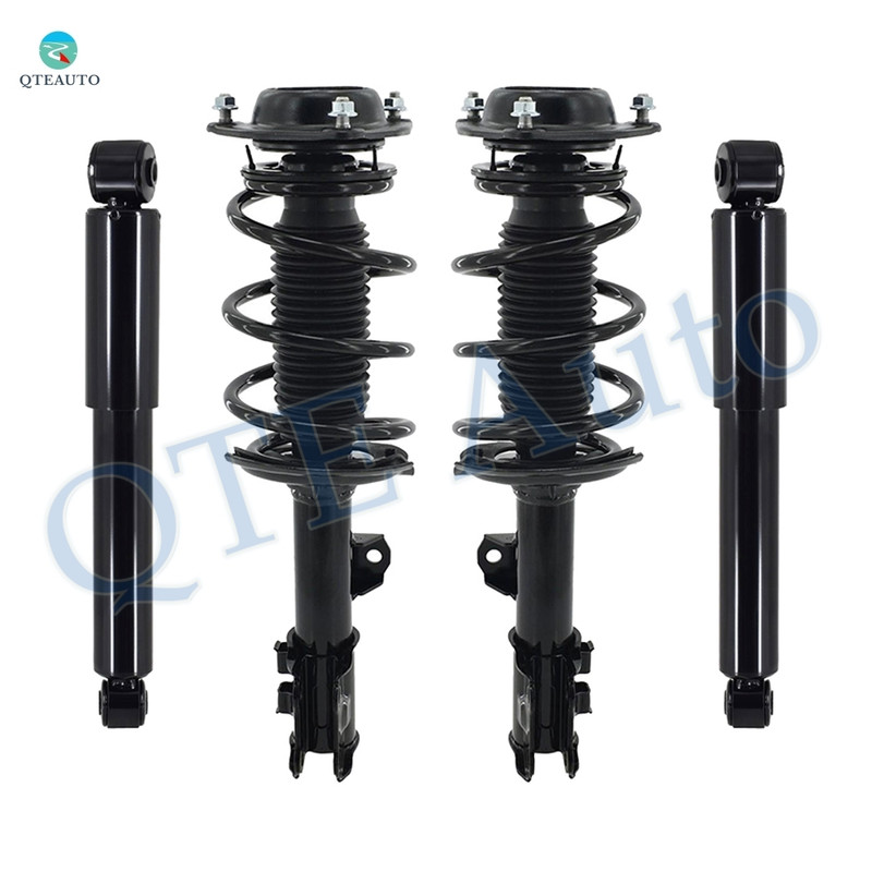 Front-Rear Quick Complete Strut-Shock For 2013-2014 Hyundai Elantra Sedan GAS