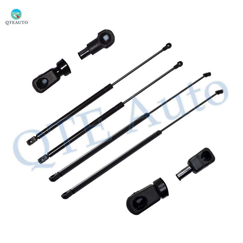 Set of 4 Front Hood-Rear Liftgate Lift Support For 2001 Audi Allroad Quattro