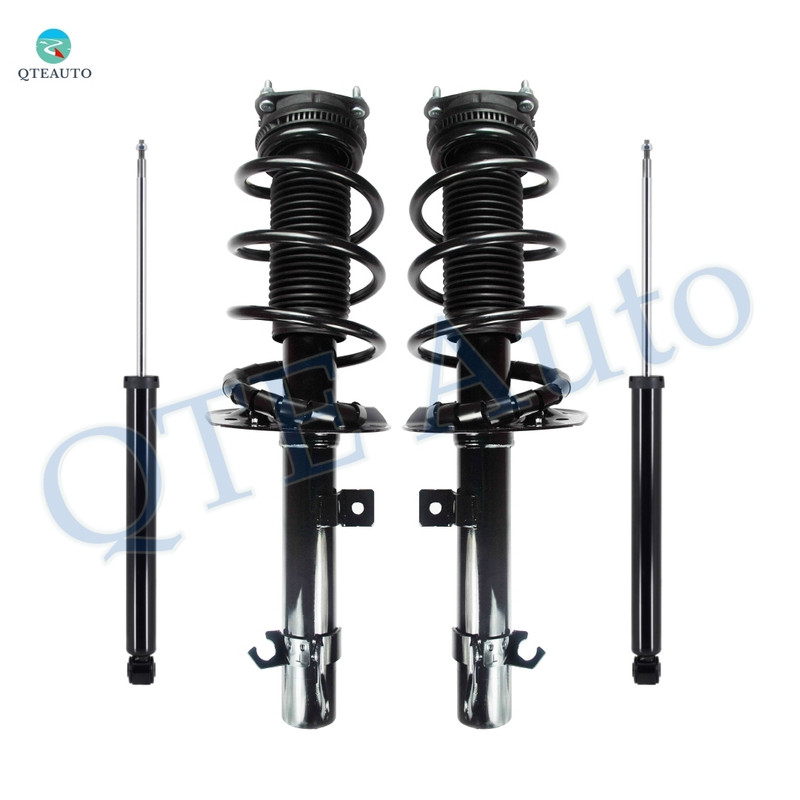 Set 4 Front Quick Complete Strut - Rear Shock For 2008 - 2011 Ford Focus