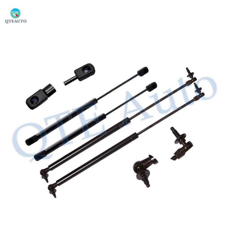 Set of 4 Front Hood-Rear Liftgate Lift Support For 2005-2007 Jeep Grand Cherokee