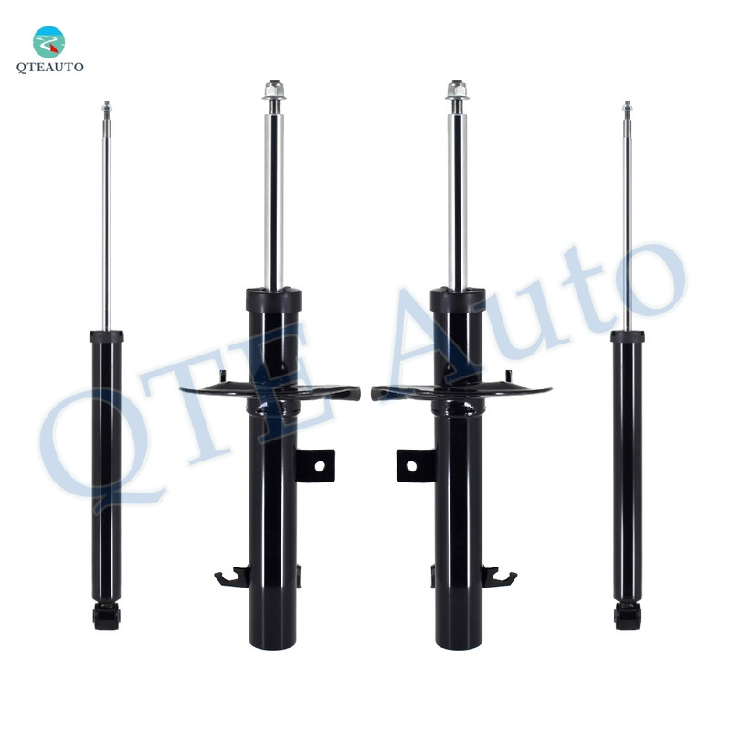 Set 4 Front Suspension Strut Assembly - Rear Shock For 2006 - 2011 Ford Focus
