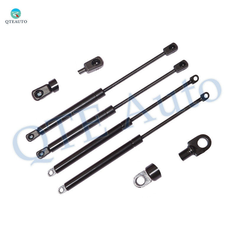 Set 4 Front Hood-Rear Trunk Lid Lift Support For 2001-2003 BMW 530I w/o spoiler