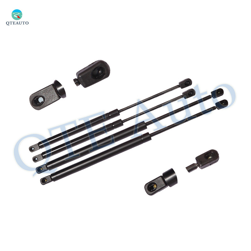 Set of 4 Front Hood-Rear Back Glass Lift Support For 2001-2005 Pontiac Aztek