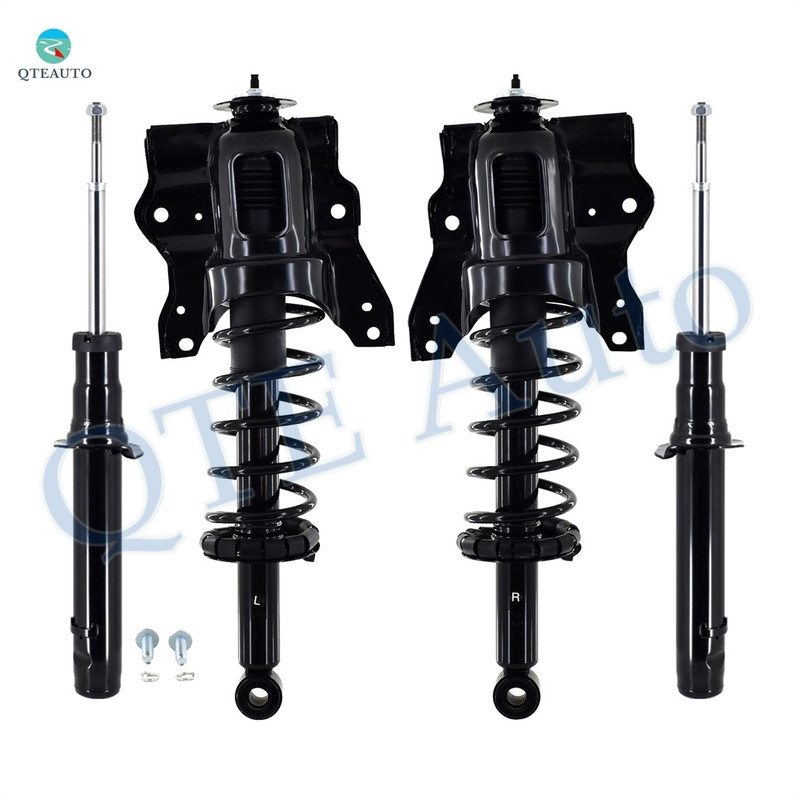 Set of 4 Front Strut -Rear Quick Complete Strut-Coil Spring For 2002-2005 Hyundai XG350