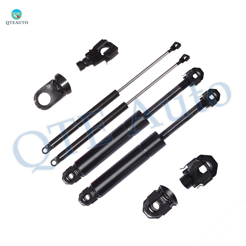 Set of 4 Front Hood-Rear Trunk Lid Lift Support For 1980-1982 Buick Regal w/ Steel Hood