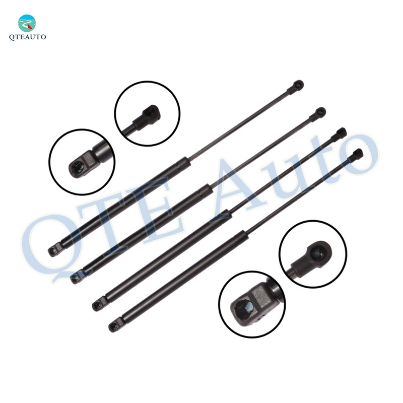 Set of 4 Front Hood-Rear Liftgate Lift Support For 1999-2005 Volkswagen Golf
