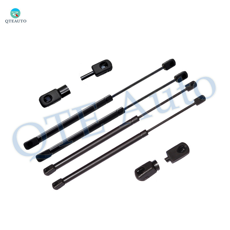 Set 4 Front Hood-Rear Back Glass Lift Support For 2005-2010 Jeep Grand Cherokee