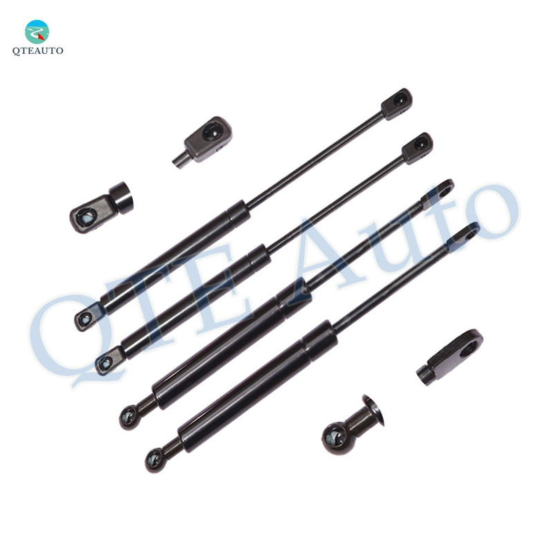 Set of 4 Front Hood-Rear Back Glass Lift Support For 1999 2000 BMW 528I wagon