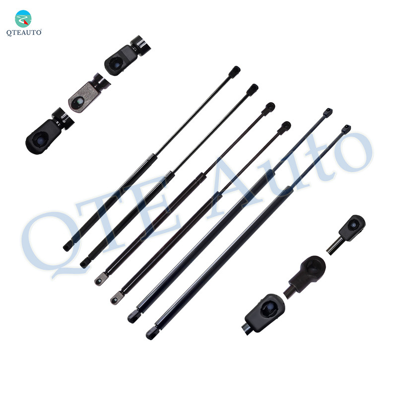 Full Set Hood-Liftgate-Back Glass Lift Support For 2011-2013 Jeep Grand Cherokee
