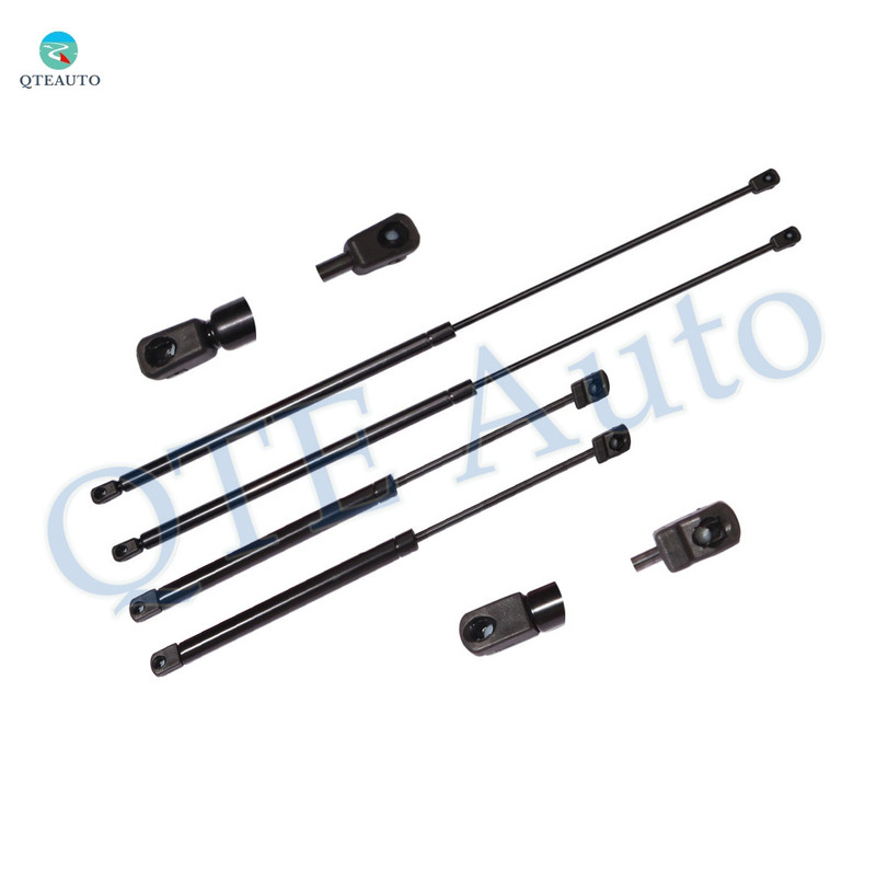 Set of 4 Front Hood-Rear Tailgate Lift Support For 2007-2017 Toyota Tundra