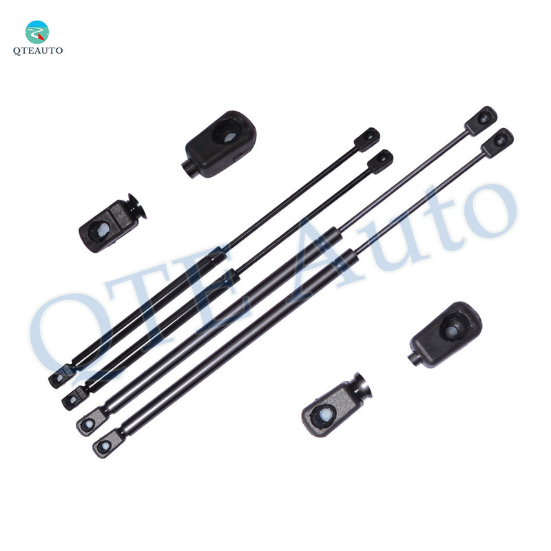 Set of 4 Front Hood-Rear Back Glass Lift Support For 2007-2010 Toyota FJ Cruise