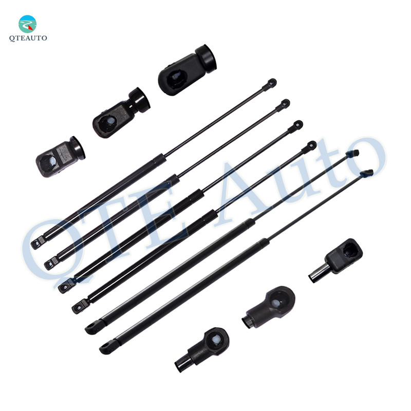 Full Set Front Hood-Rear Tailgate-Liftgate Lift Support For 1999-2001 Audi A6 Quattro wagon 4 door